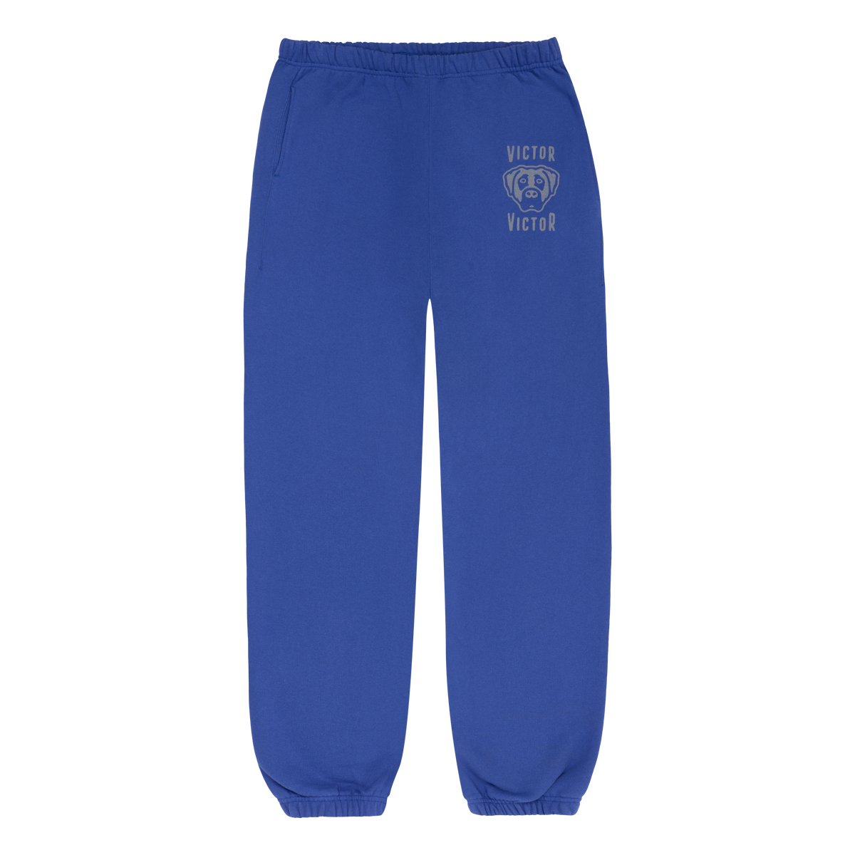 DOG LOGO HEAVYWEIGHT SWEATPANTS (BLUE)