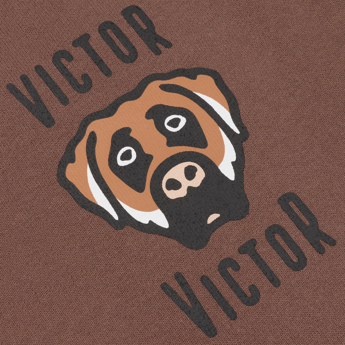 DOG LOGO HEAVYWEIGHT SWEATPANTS (BROWN)