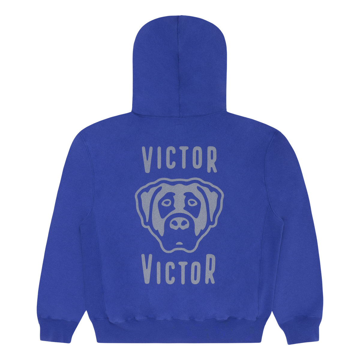 DOG LOGO HEAVYWEIGHT ZIP HOODIE (BLUE)