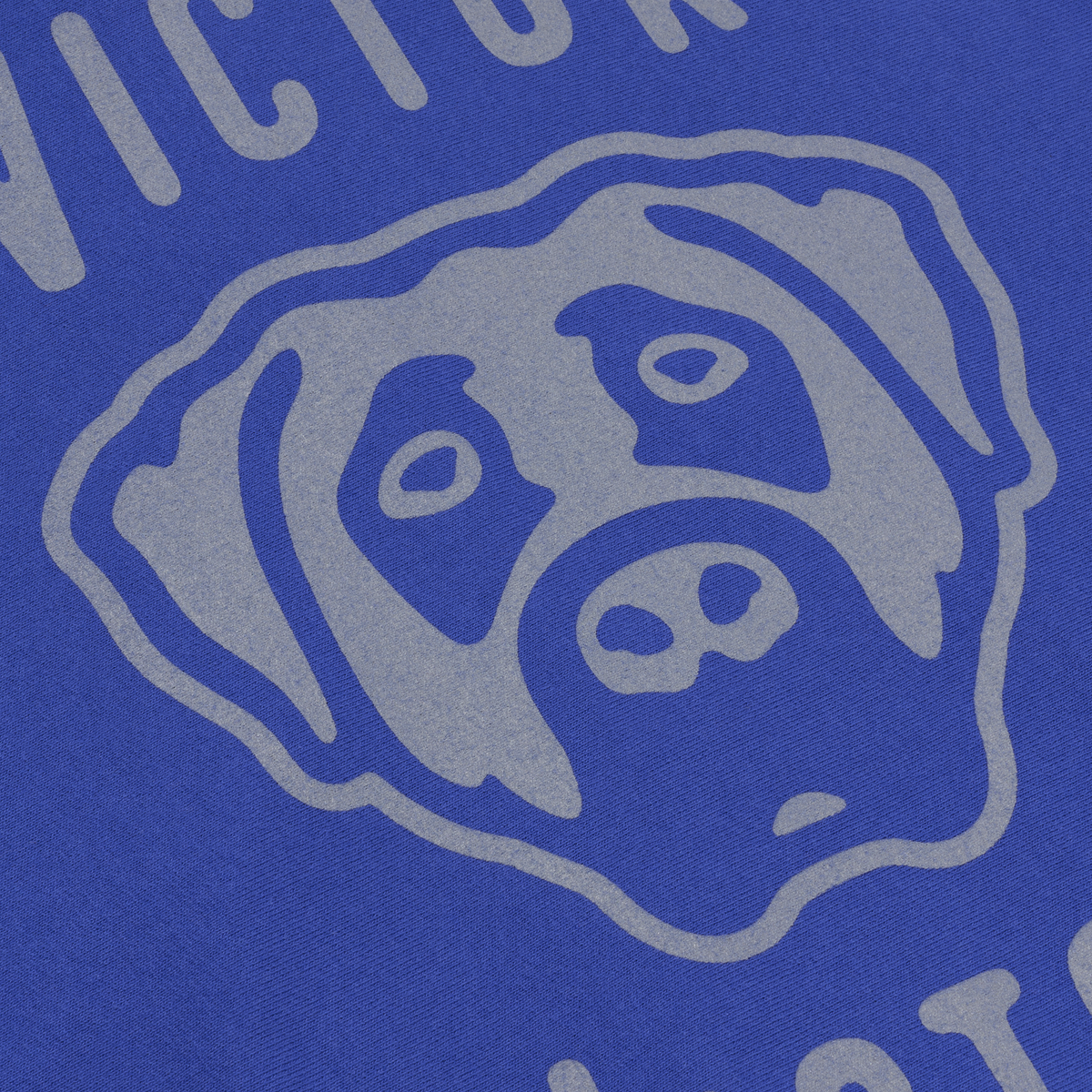 DOG LOGO HEAVYWEIGHT ZIP HOODIE (BLUE)