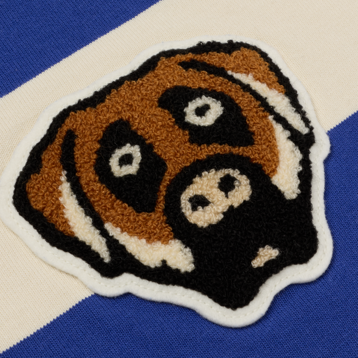 DOG LOGO RUGBY (BLUE/WHITE)