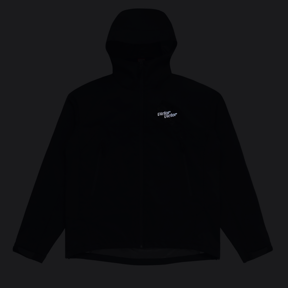 REFLECTIVE DOG LOGO WINDBREAKER JACKET