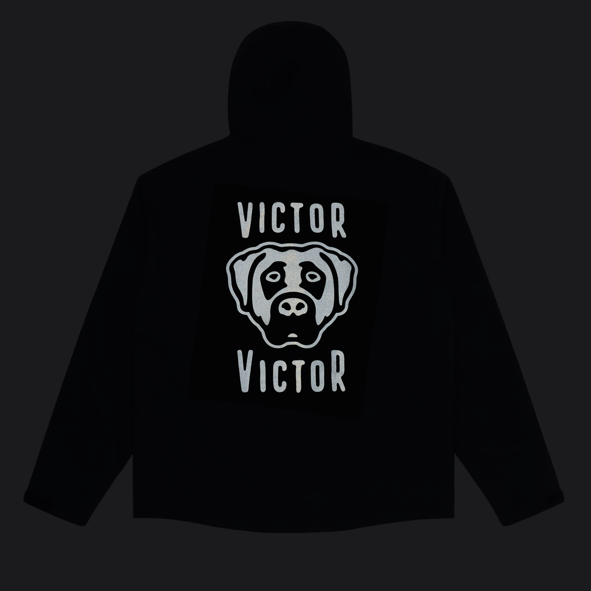 REFLECTIVE DOG LOGO WINDBREAKER JACKET