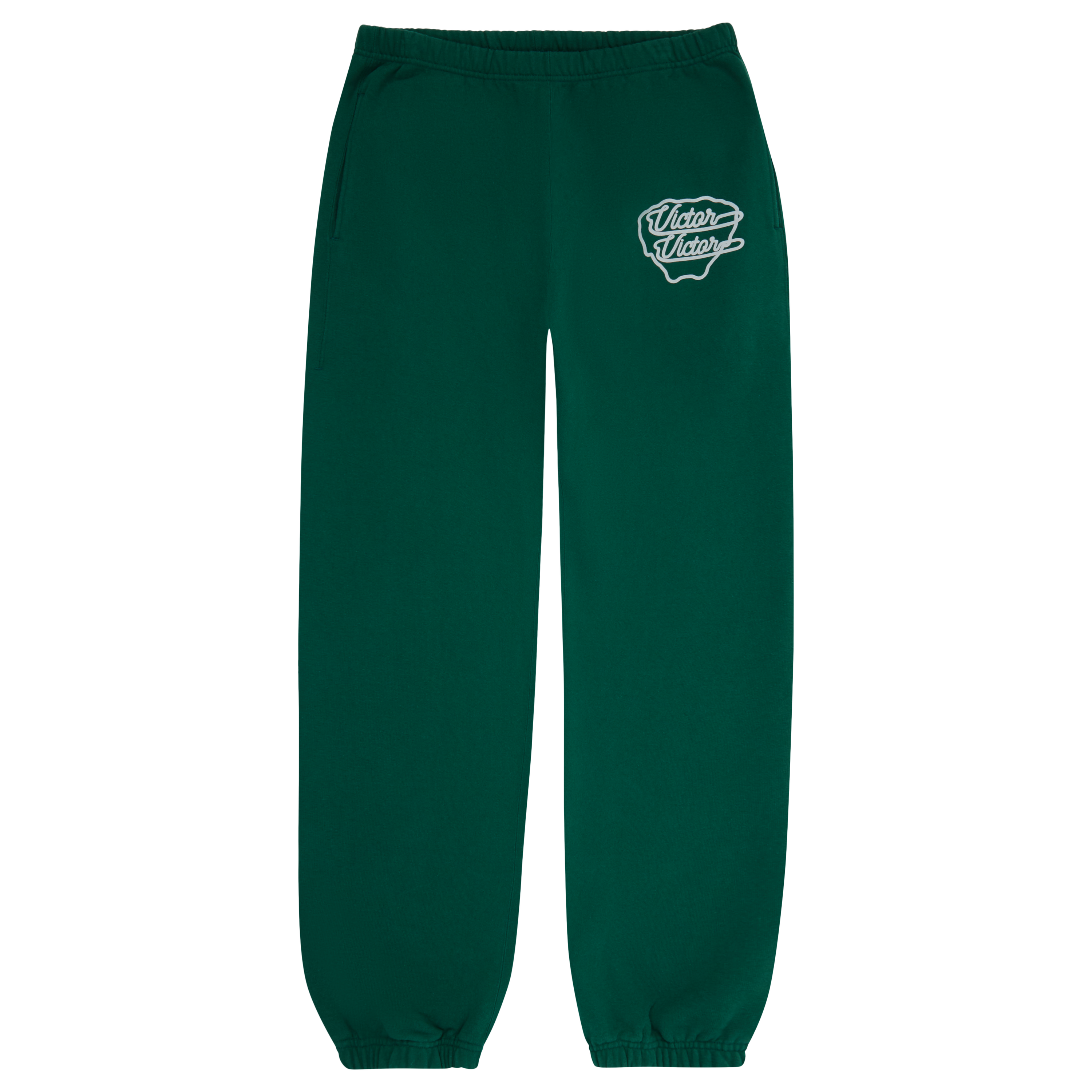 REFLECTIVE LOGO SWEATPANT (GREEN)