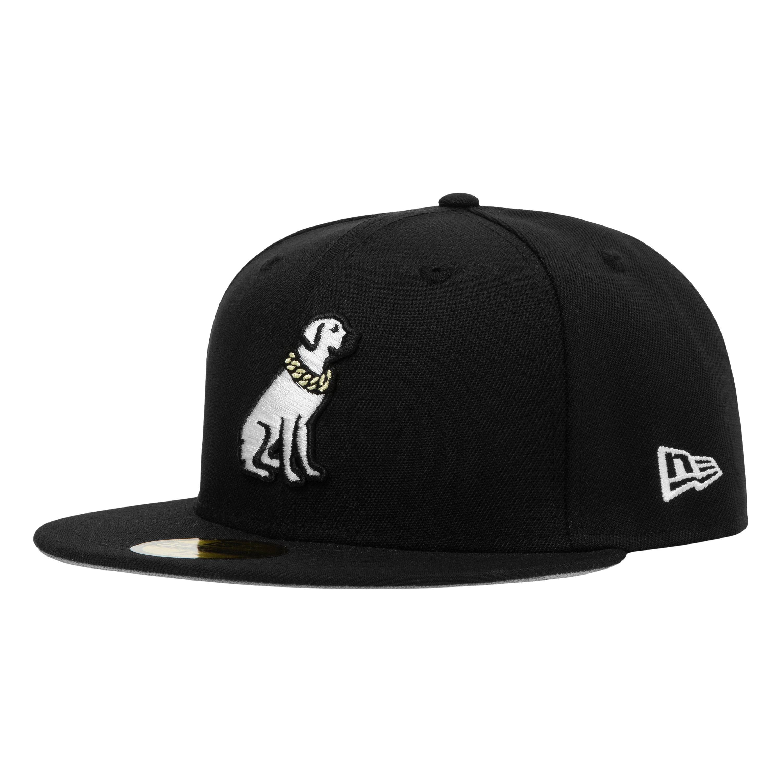 SITTING DOG NEW ERA CAP (BLACK)