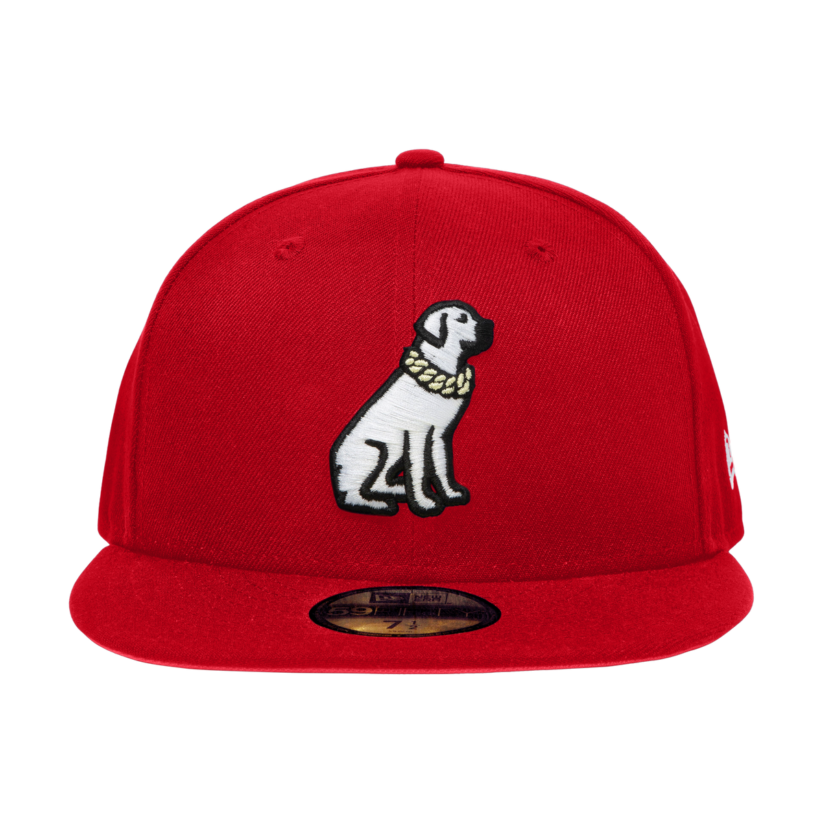 SITTING DOG NEW ERA CAP (RED)