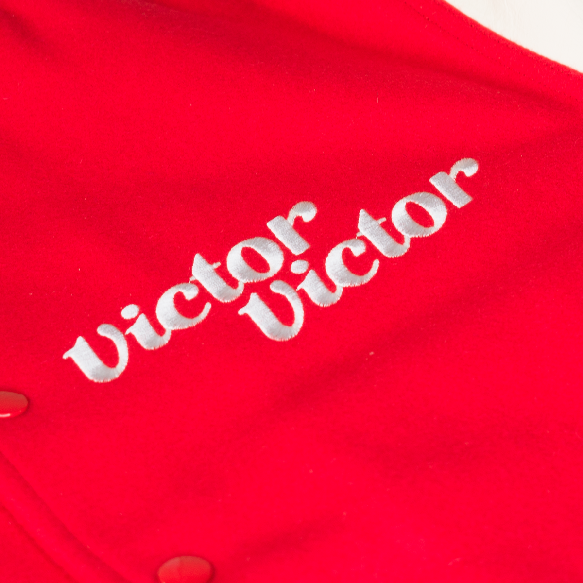 VARSITY JACKET (RED)